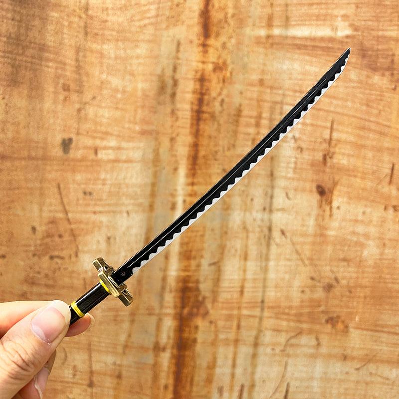 One Piece Yubashiri Katana Replica - Zoro's Lost Sword Memorial | Pre-Timeskip Straw Hat Pirate Display Art - BlacksmithSONG