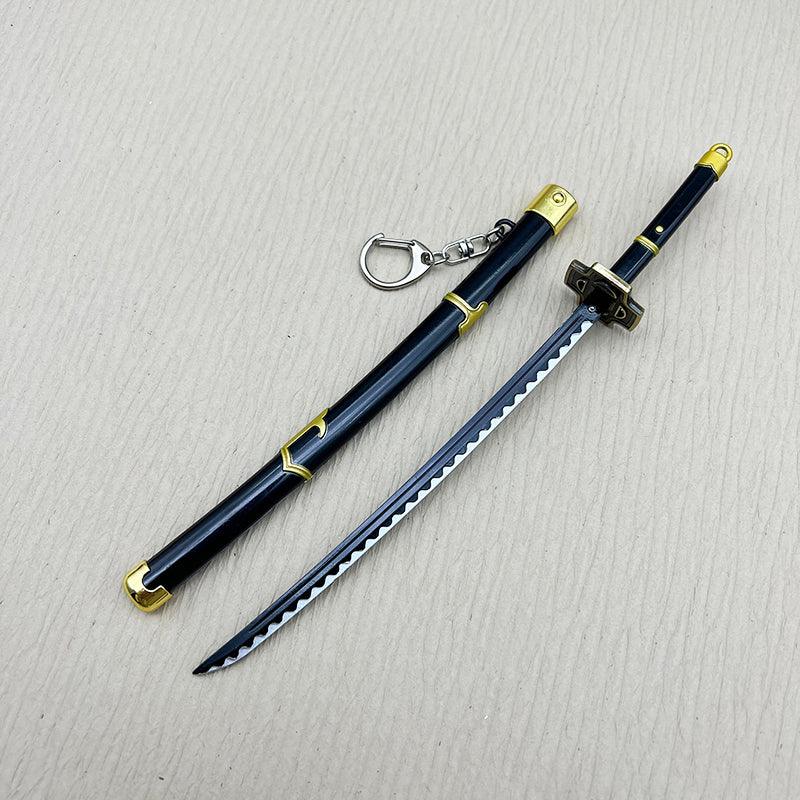 One Piece Yubashiri Katana Replica - Zoro's Lost Sword Memorial | Pre-Timeskip Straw Hat Pirate Display Art - BlacksmithSONG