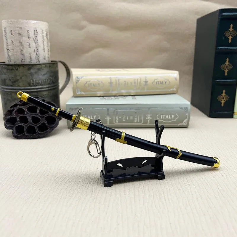 Yubashiri Katana Replica | Zoro One Piece Metal Sword | 1:6 Scale Collectible | BlacksmithSONG - BlacksmithSONG