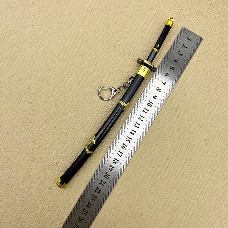 One Piece Yubashiri Katana Replica - Zoro's Lost Sword Memorial | Pre-Timeskip Straw Hat Pirate Display Art - BlacksmithSONG