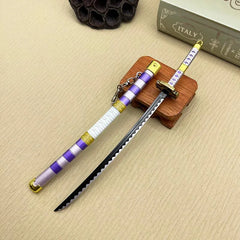 Nidai Kitetsu Katana Replica | One Piece Metal Sword | 1:6 Scale Collectible | BlacksmithSONG - BlacksmithSONG