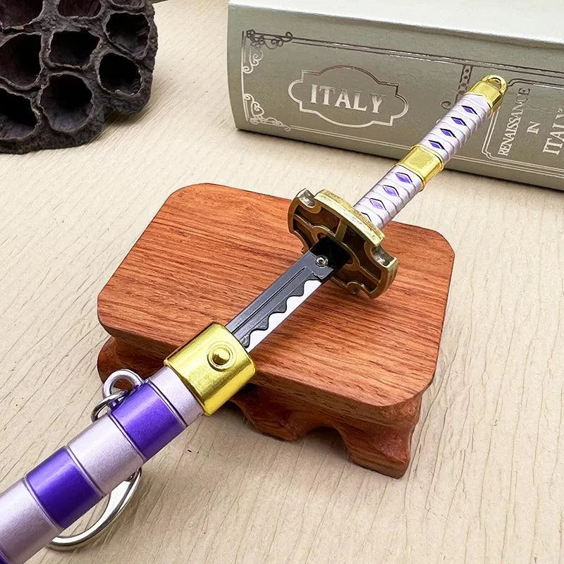 Nidai Kitetsu Katana Replica | One Piece Metal Sword | 1:6 Scale Collectible | BlacksmithSONG - BlacksmithSONG