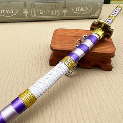 Nidai Kitetsu Katana Replica | One Piece Metal Sword | 1:6 Scale Collectible | BlacksmithSONG - BlacksmithSONG
