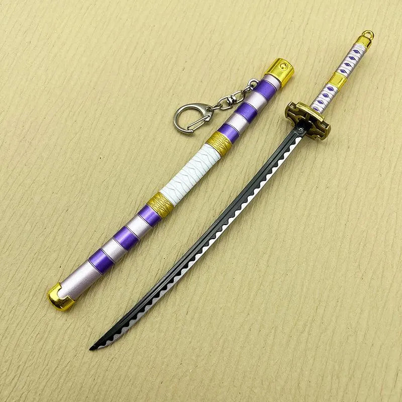Nidai Kitetsu Katana Replica | One Piece Metal Sword | 1:6 Scale Collectible | BlacksmithSONG - BlacksmithSONG