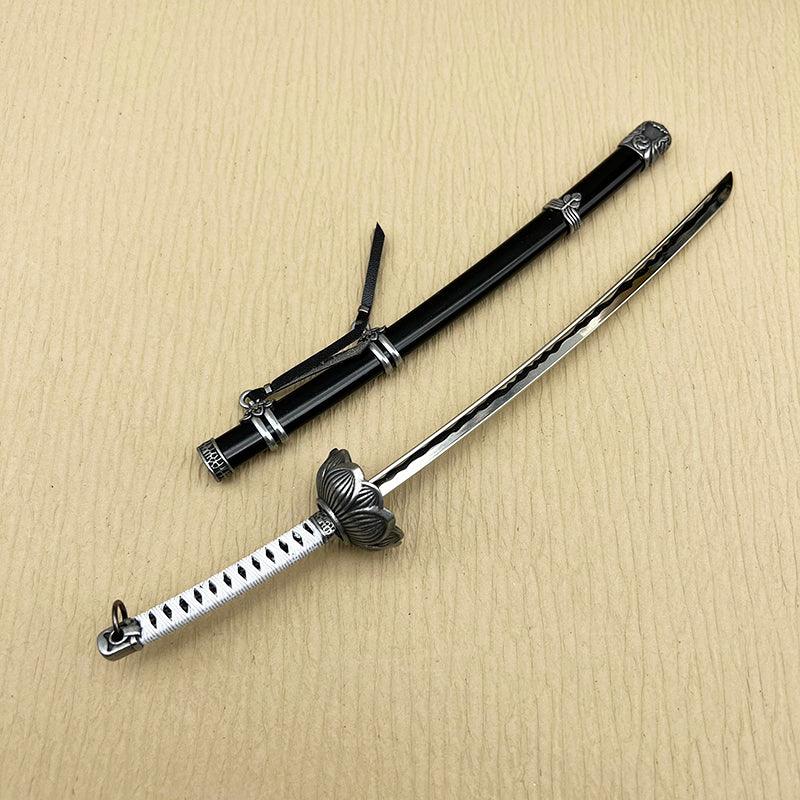 Black Mortal Blade Replica - Sekiro Kaimon Open Gate 1:6 Zinc Alloy Sword | Severing Immortality Collectible | Ashina-Inspired Display for Hardcore Gamers - BlacksmithSONG