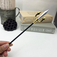 Sukuna's Hiten Trident Replica | Jujutsu Kaisen Metal Weapon | Collectible | BlacksmithSONG - BlacksmithSONG