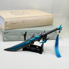 The Unbreakable Will Replica | World of Warcraft Sword | 1:6 Scale Metal Collectible | BlacksmithSONG - BlacksmithSONG