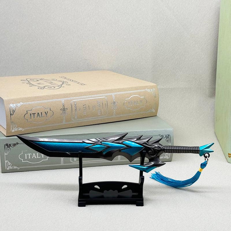 World of Warcraft The Unbreakable Will Replica - Anetheron's Defiant Blade | Hyjal Campaign Collector's Display Art - BlacksmithSONG