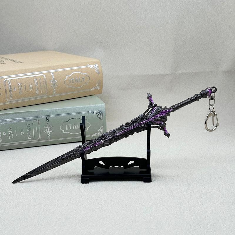 Omega Weapon Collectible - Final Fantasy XVI Eikon Clash Relic 1:6 Zinc Alloy | Scorched Alloy Frame & Mechanized Core Detailing | Dominant's Trial Display for Ifrit vs Phoenix Battles - BlacksmithSONG