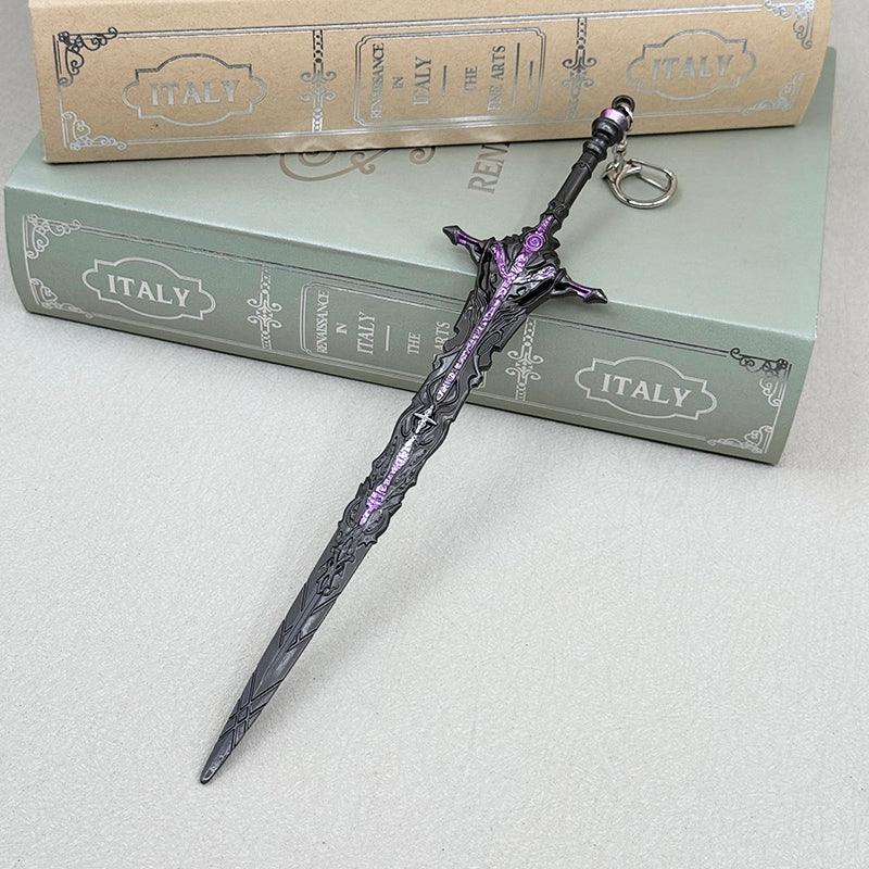 Omega Weapon Collectible - Final Fantasy XVI Eikon Clash Relic 1:6 Zinc Alloy | Scorched Alloy Frame & Mechanized Core Detailing | Dominant's Trial Display for Ifrit vs Phoenix Battles - BlacksmithSONG