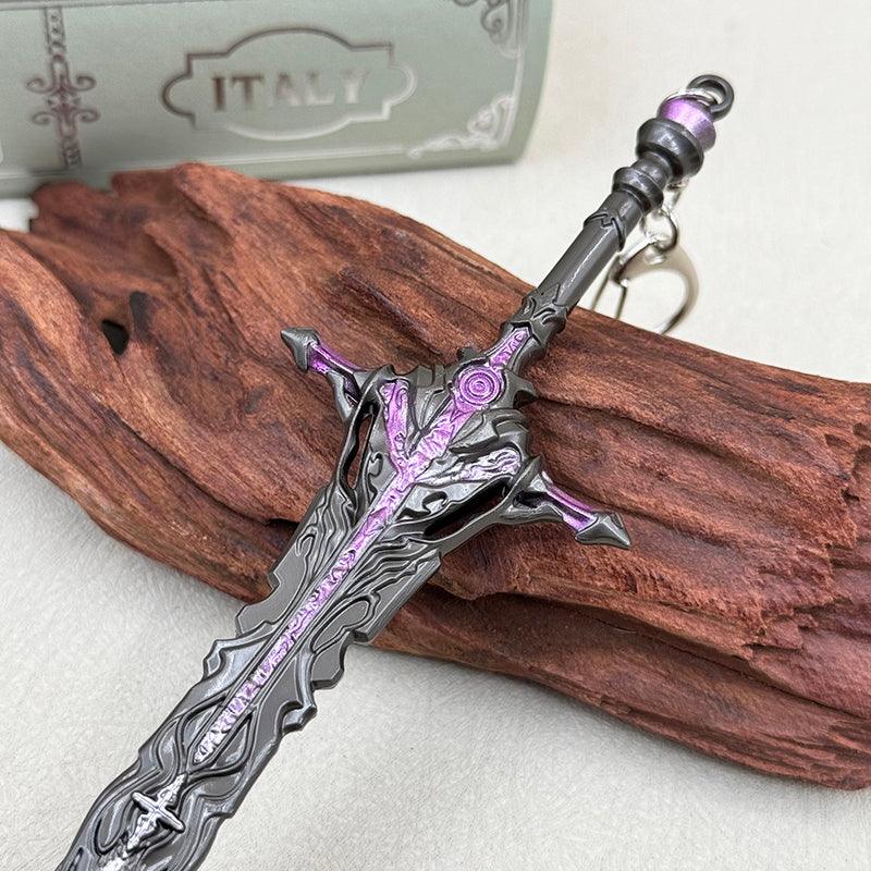 Omega Weapon Collectible - Final Fantasy XVI Eikon Clash Relic 1:6 Zinc Alloy | Scorched Alloy Frame & Mechanized Core Detailing | Dominant's Trial Display for Ifrit vs Phoenix Battles - BlacksmithSONG