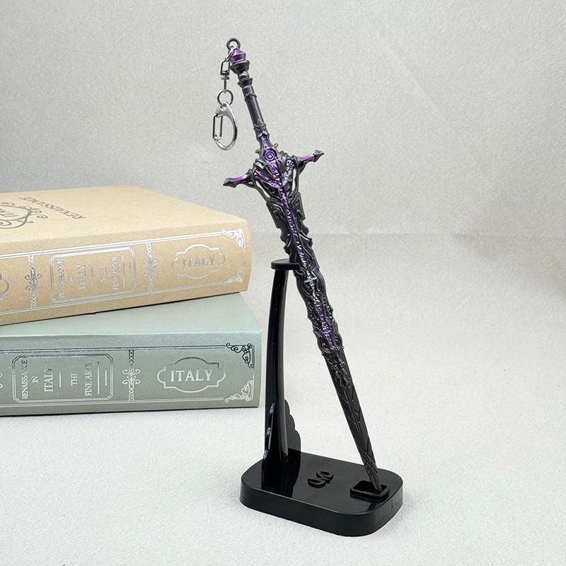 Omega Weapon Collectible - Final Fantasy XVI Eikon Clash Relic 1:6 Zinc Alloy | Scorched Alloy Frame & Mechanized Core Detailing | Dominant's Trial Display for Ifrit vs Phoenix Battles - BlacksmithSONG