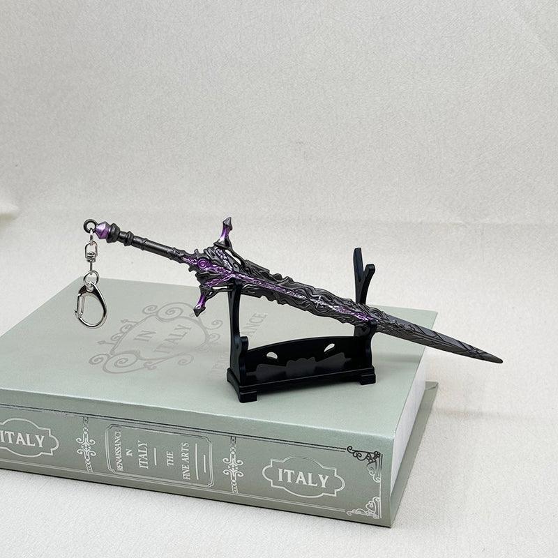 Omega Weapon Collectible - Final Fantasy XVI Eikon Clash Relic 1:6 Zinc Alloy | Scorched Alloy Frame & Mechanized Core Detailing | Dominant's Trial Display for Ifrit vs Phoenix Battles - BlacksmithSONG