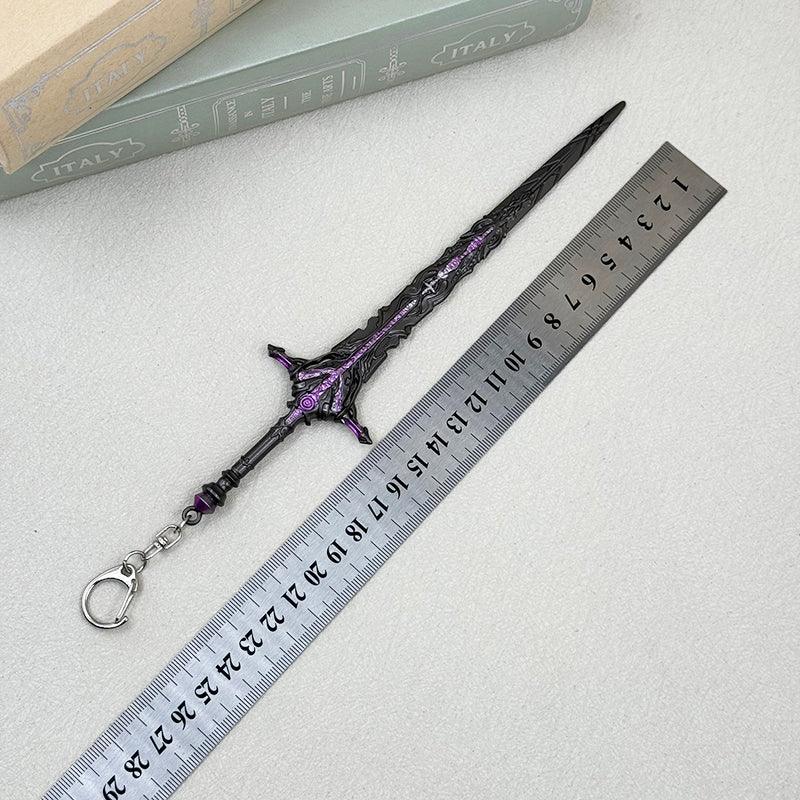 Omega Weapon Collectible - Final Fantasy XVI Eikon Clash Relic 1:6 Zinc Alloy | Scorched Alloy Frame & Mechanized Core Detailing | Dominant's Trial Display for Ifrit vs Phoenix Battles - BlacksmithSONG