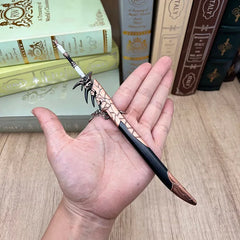 Anime-style zinc alloy weapon replica collectible in hand, BlacksmithSONG display item
