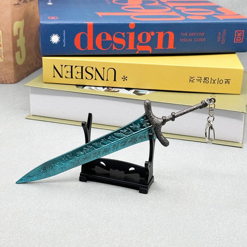 Elden Ring Dark Moon Greatsword Zinc Alloy Model - Ranni the Witch's Legendary Weapon | Multi-Layer Enamel Finish Display Art - BlacksmithSONG