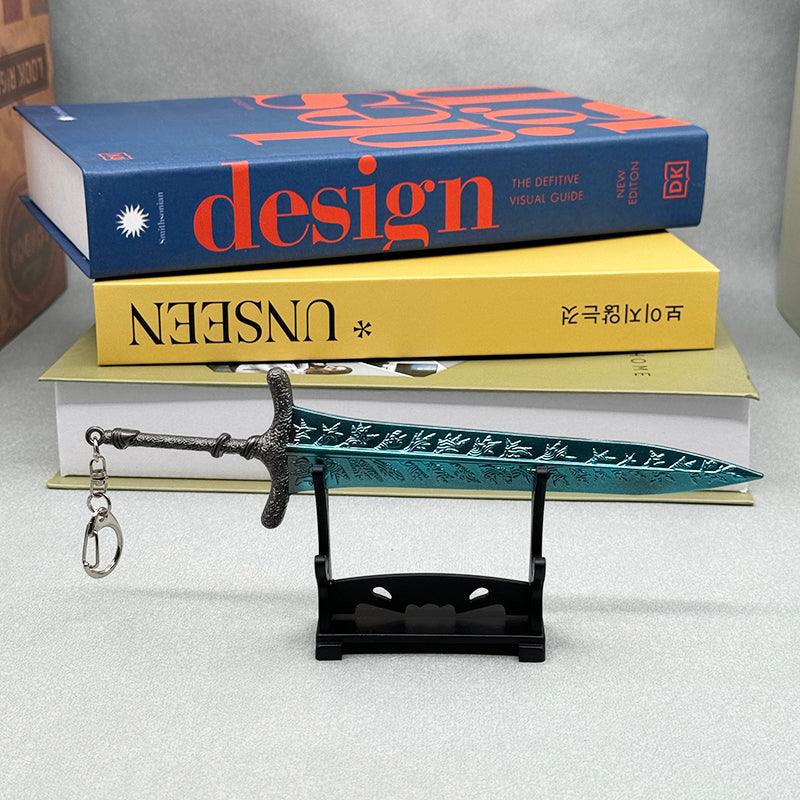 Elden Ring Dark Moon Greatsword Zinc Alloy Model - Ranni the Witch's Legendary Weapon | Multi-Layer Enamel Finish Display Art - BlacksmithSONG