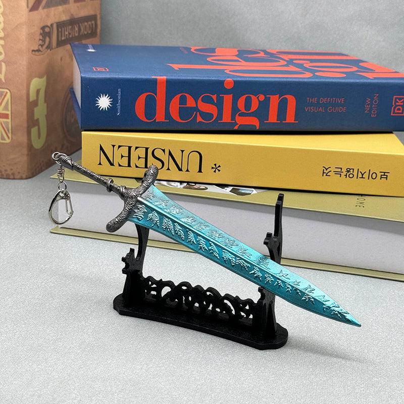 Elden Ring Dark Moon Greatsword Zinc Alloy Model - Ranni the Witch's Legendary Weapon | Multi-Layer Enamel Finish Display Art - BlacksmithSONG