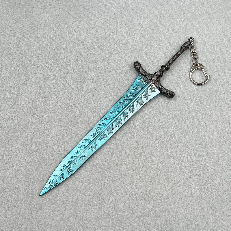 Elden Ring Dark Moon Greatsword Zinc Alloy Model - Ranni the Witch's Legendary Weapon | Multi-Layer Enamel Finish Display Art - BlacksmithSONG