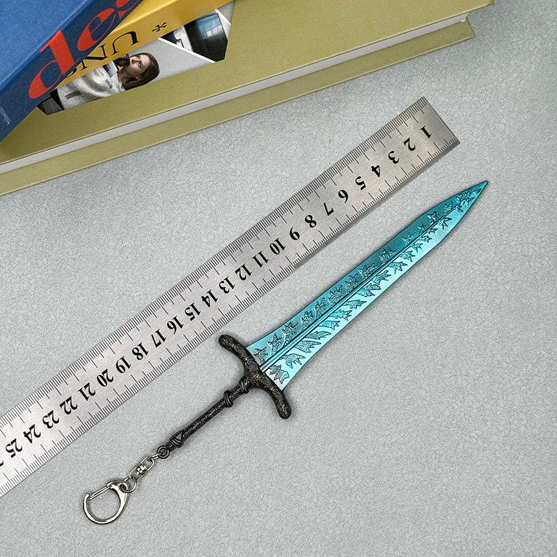 Elden Ring Dark Moon Greatsword Zinc Alloy Model - Ranni the Witch's Legendary Weapon | Multi-Layer Enamel Finish Display Art - BlacksmithSONG