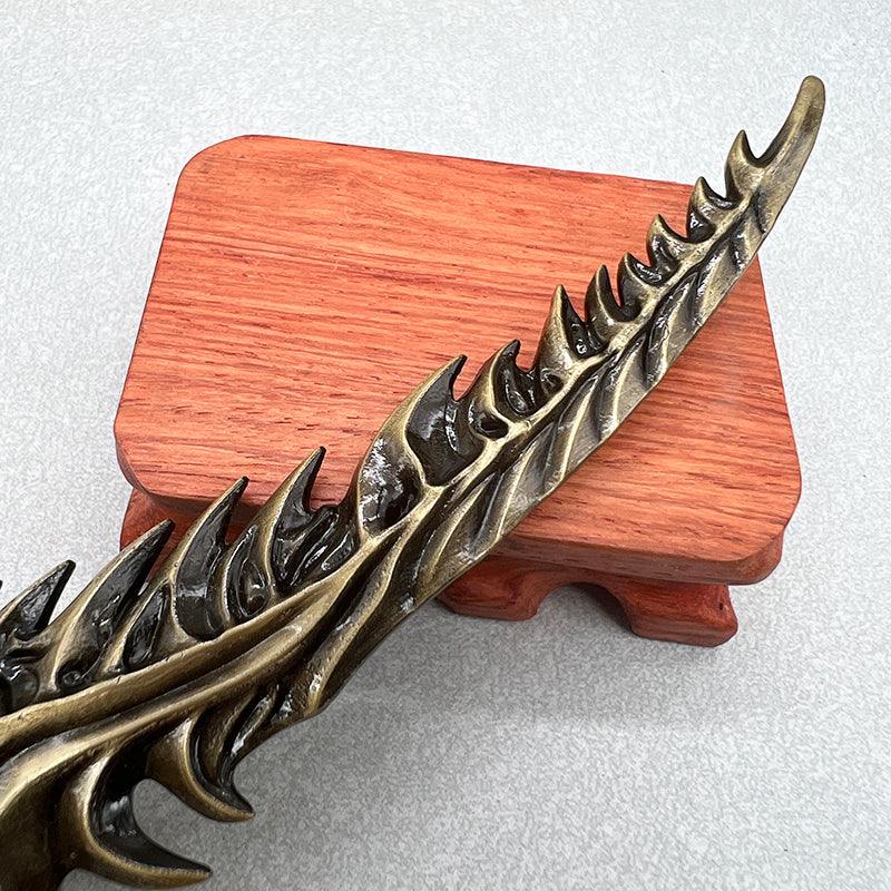 Elden Ring Reduvia Dagger Replica - Bloody Finger Nerijus Blade | Zinc Alloy Collectible with Electrostatic Coating - BlacksmithSONG