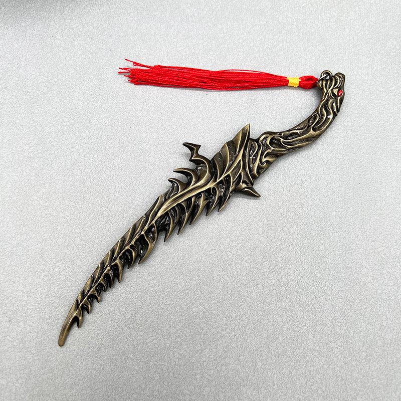 Elden Ring Reduvia Dagger Replica - Bloody Finger Nerijus Blade | Zinc Alloy Collectible with Electrostatic Coating - BlacksmithSONG