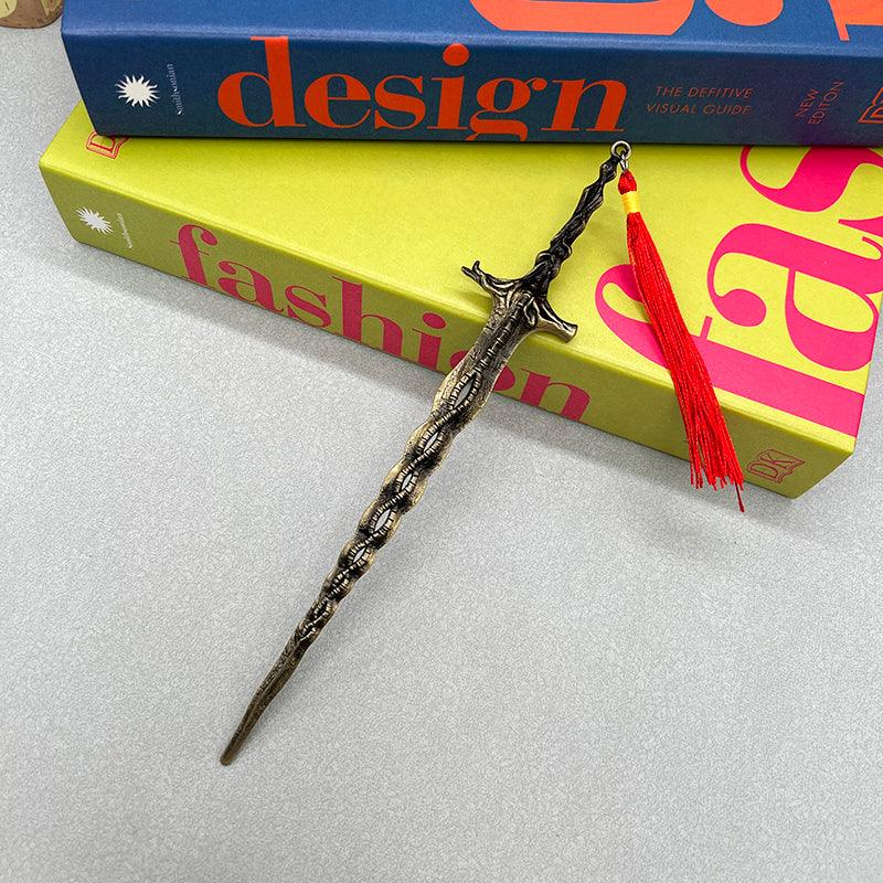 Elden Ring Sacred Relic Sword Replica - Marika's Divine Blade | Zinc Alloy Artisan Craft with Anti-Tarnish Finish - BlacksmithSONG