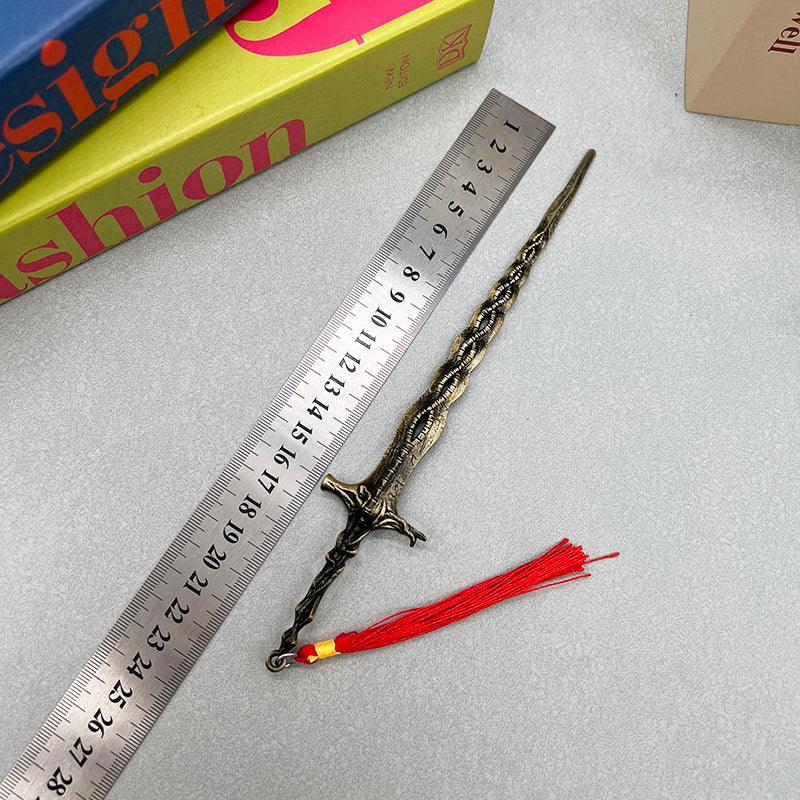 Elden Ring Sacred Relic Sword Replica - Marika's Divine Blade | Zinc Alloy Artisan Craft with Anti-Tarnish Finish - BlacksmithSONG
