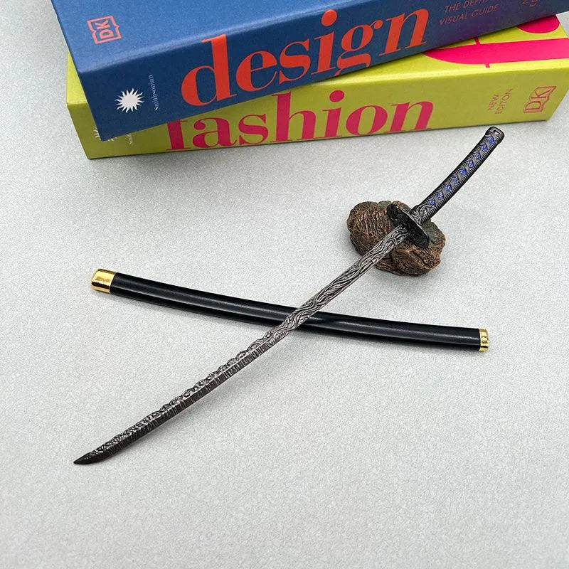 Elden Ring Star Shadow Katana Replica - Samurai-Inspired Blade | Electrostatic Coated Edge & Multi-Layer Enamel Craft - BlacksmithSONG