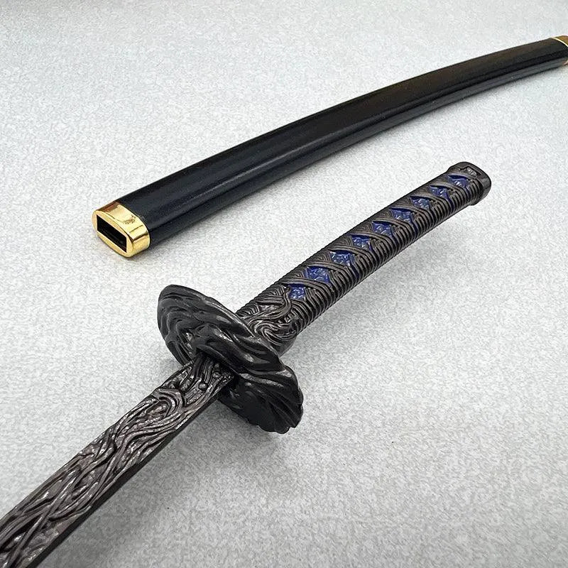 Elden Ring Star Shadow Katana Replica - Samurai-Inspired Blade | Electrostatic Coated Edge & Multi-Layer Enamel Craft - BlacksmithSONG