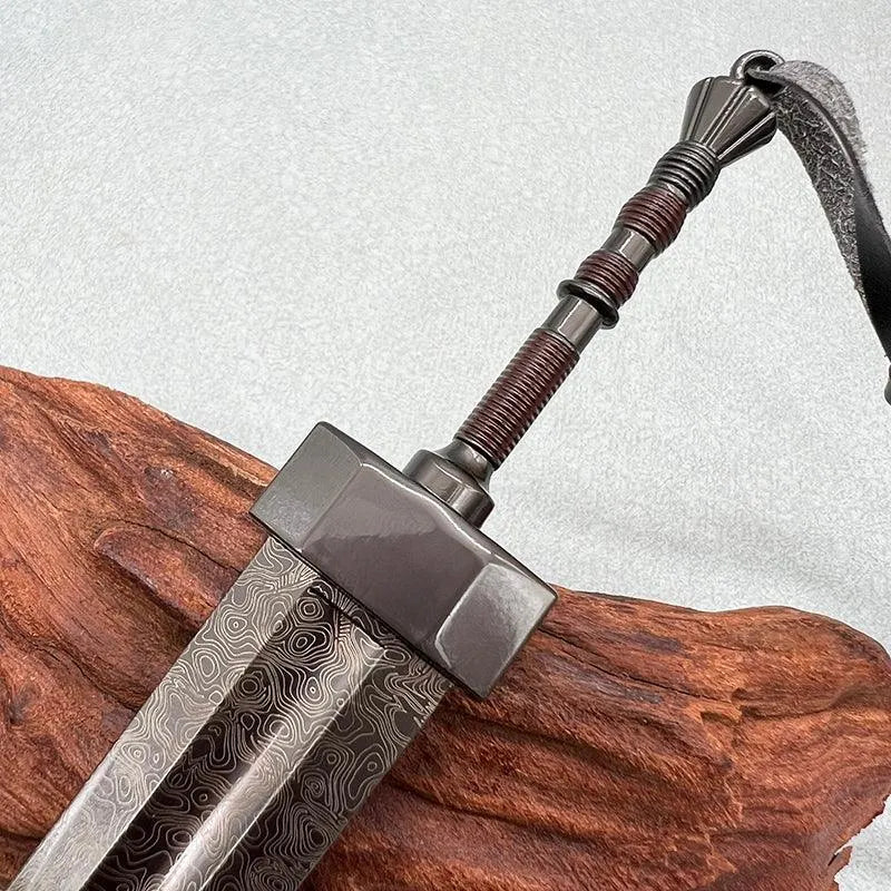 Elden Ring Greatsword Replica - Premium Zinc Alloy Collector's Edition | Multi-Layer Enamel Coating for Display & Gaming Decor - BlacksmithSONG