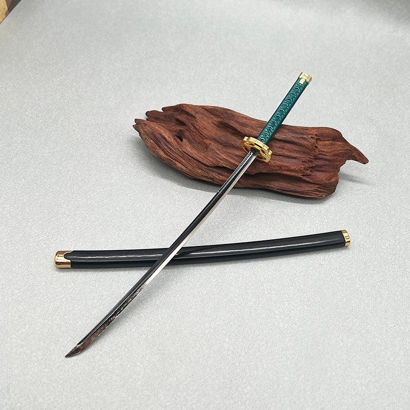 Elden Ring Nagakiba Katana Replica - Bloody Fingers Hunter Yura's Blade | Scratch-Resistant Zinc Alloy & Baked Enamel Craft - BlacksmithSONG