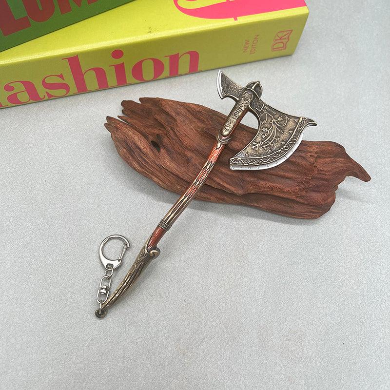 God of War Leviathan Axe Replica - Kratos' Ice-Infused Frost Giant Legacy | Norse Mythology Battle Axe Collectible - BlacksmithSONG