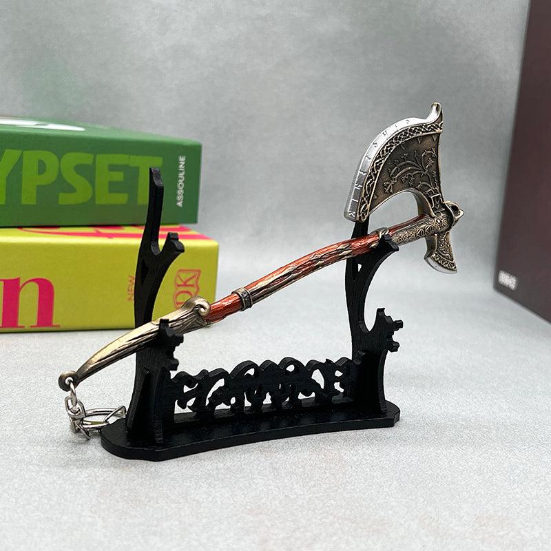 God of War Leviathan Axe Replica - Kratos' Ice-Infused Frost Giant Legacy | Norse Mythology Battle Axe Collectible - BlacksmithSONG