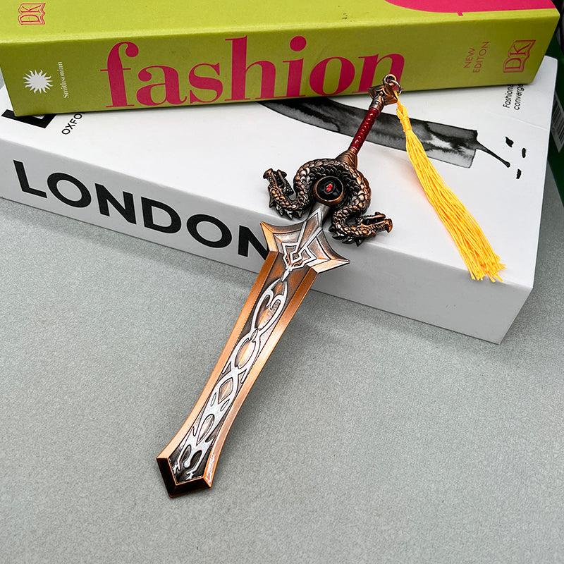 WoW Classic Ashkandi Greatsword Replica - Blackwing Lair Raid Trophy & Brotherhood's Legacy Display Art - BlacksmithSONG