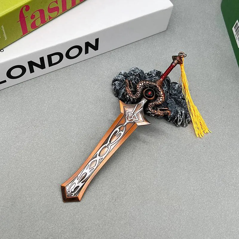 Ashkandi, Greatsword of the Brotherhood Replica | WoW Sword | 1:6 Scale Metal Collectible | BlacksmithSONG - BlacksmithSONG