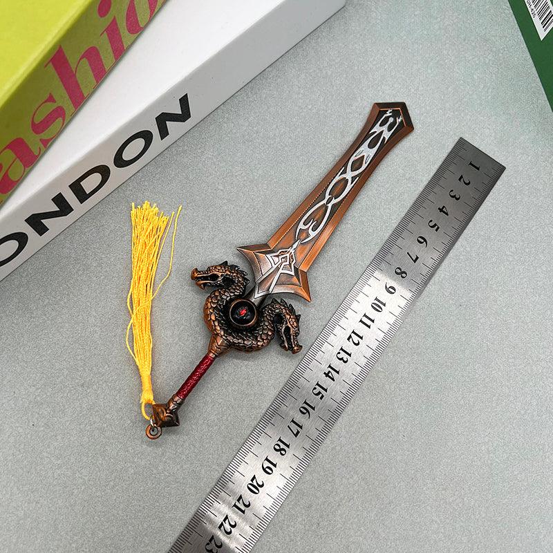 WoW Classic Ashkandi Greatsword Replica - Blackwing Lair Raid Trophy & Brotherhood's Legacy Display Art - BlacksmithSONG