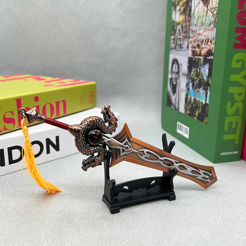 WoW Classic Ashkandi Greatsword Replica - Blackwing Lair Raid Trophy & Brotherhood's Legacy Display Art - BlacksmithSONG
