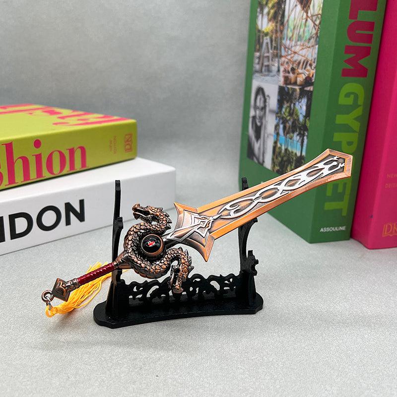 WoW Classic Ashkandi Greatsword Replica - Blackwing Lair Raid Trophy & Brotherhood's Legacy Display Art - BlacksmithSONG