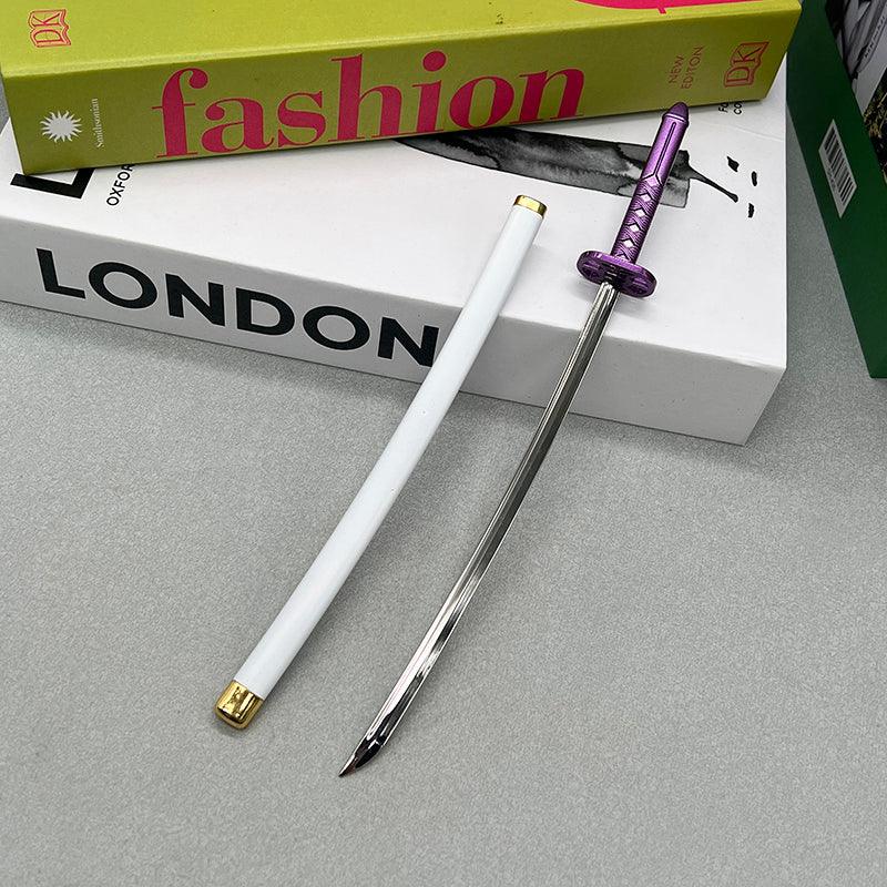 Bleach Sode no Shirayuki Replica - Rukia Kuchiki's Ice Elemental Katana | Soul Society Captain's Elegant Dance Art - BlacksmithSONG