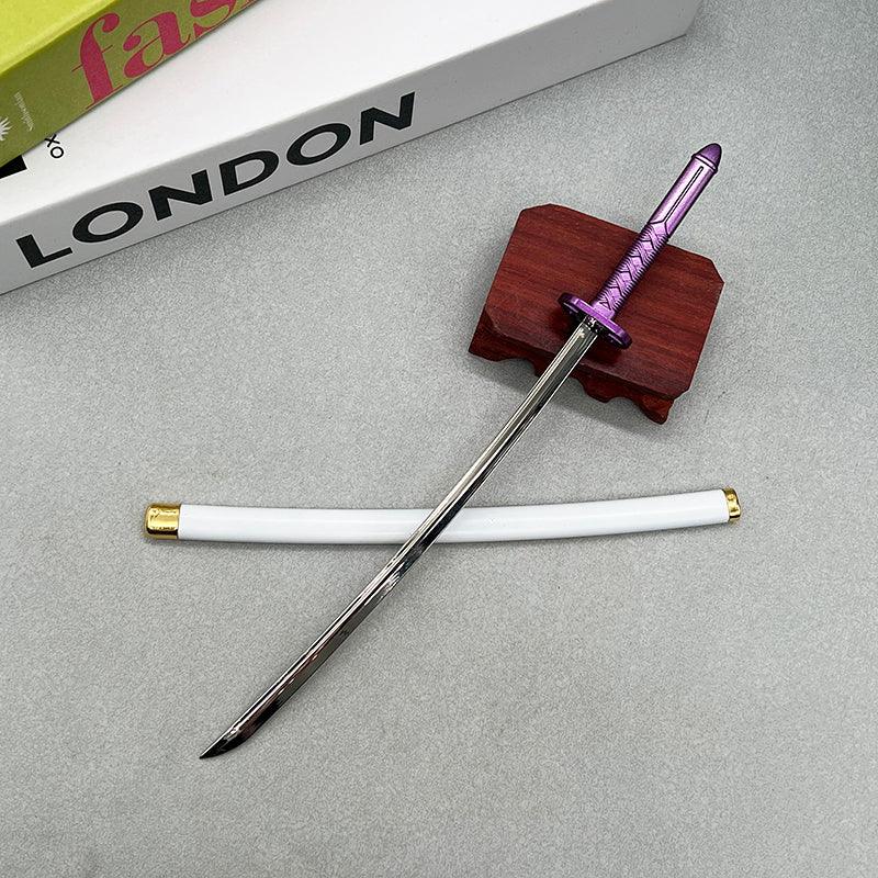 Bleach Sode no Shirayuki Replica - Rukia Kuchiki's Ice Elemental Katana | Soul Society Captain's Elegant Dance Art - BlacksmithSONG
