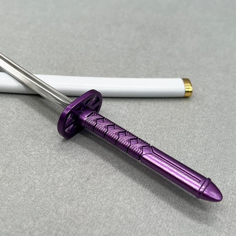 Bleach Sode no Shirayuki Replica - Rukia Kuchiki's Ice Elemental Katana | Soul Society Captain's Elegant Dance Art - BlacksmithSONG