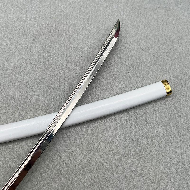 Bleach Sode no Shirayuki Replica - Rukia Kuchiki's Ice Elemental Katana | Soul Society Captain's Elegant Dance Art - BlacksmithSONG