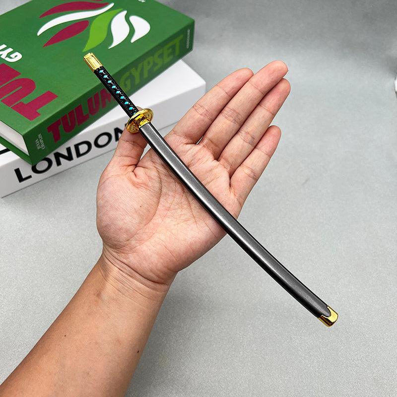 Revenant's Shinobi Katana - Apex Legends Synthetic Shinobi Skin Blade 1:6 Scale | Shadow Assassin Aesthetic & Round Tsuba | Electroplated Edge for Stealth Takedown Displays - BlacksmithSONG