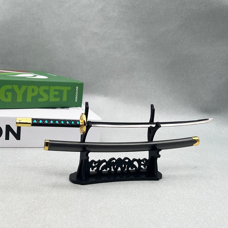 Revenant's Shinobi Katana - Apex Legends Synthetic Shinobi Skin Blade 1:6 Scale | Shadow Assassin Aesthetic & Round Tsuba | Electroplated Edge for Stealth Takedown Displays - BlacksmithSONG