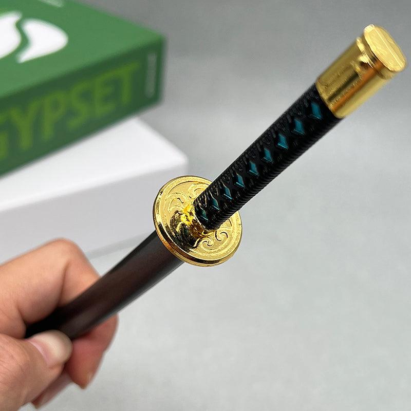 Revenant's Shinobi Katana - Apex Legends Synthetic Shinobi Skin Blade 1:6 Scale | Shadow Assassin Aesthetic & Round Tsuba | Electroplated Edge for Stealth Takedown Displays - BlacksmithSONG