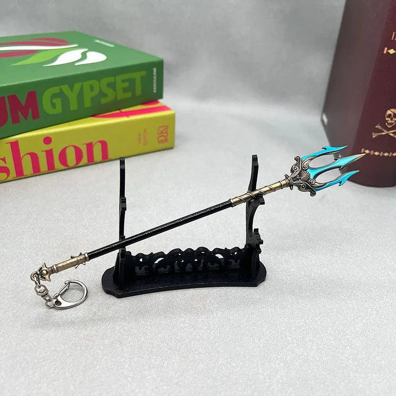 Poseidon's Trident Assassin's Creed Odyssey Metal Replica | BlacksmithSONG - BlacksmithSONG