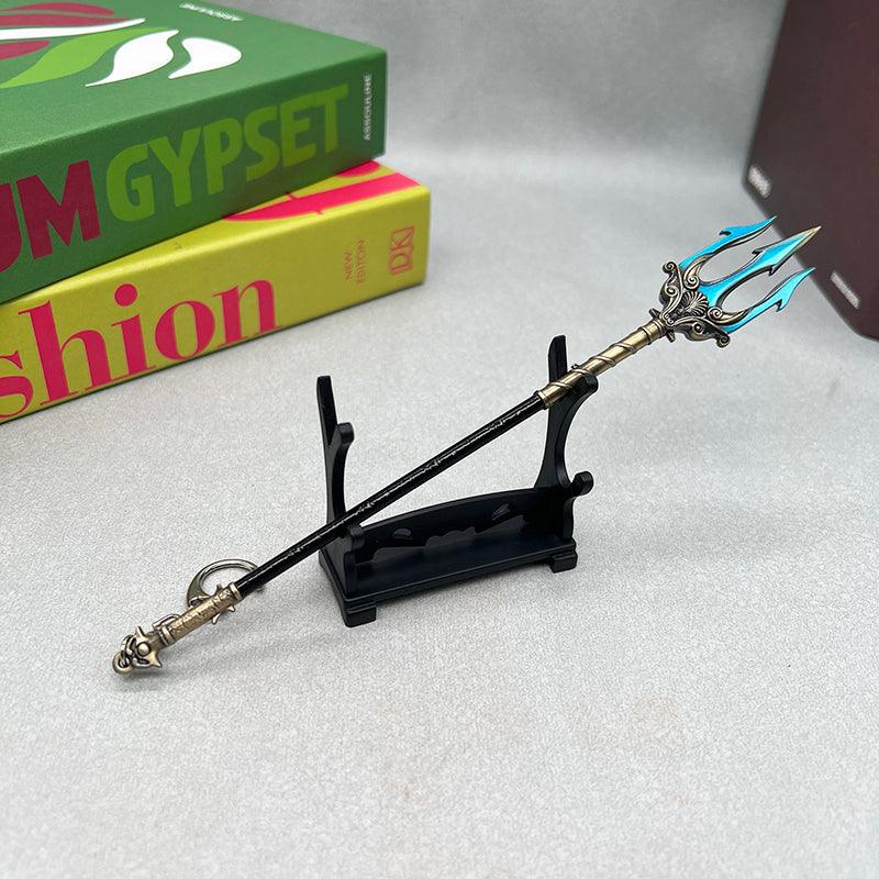 Poseidon's Trident Assassin's Creed Odyssey Metal Replica | BlacksmithSONG - BlacksmithSONG