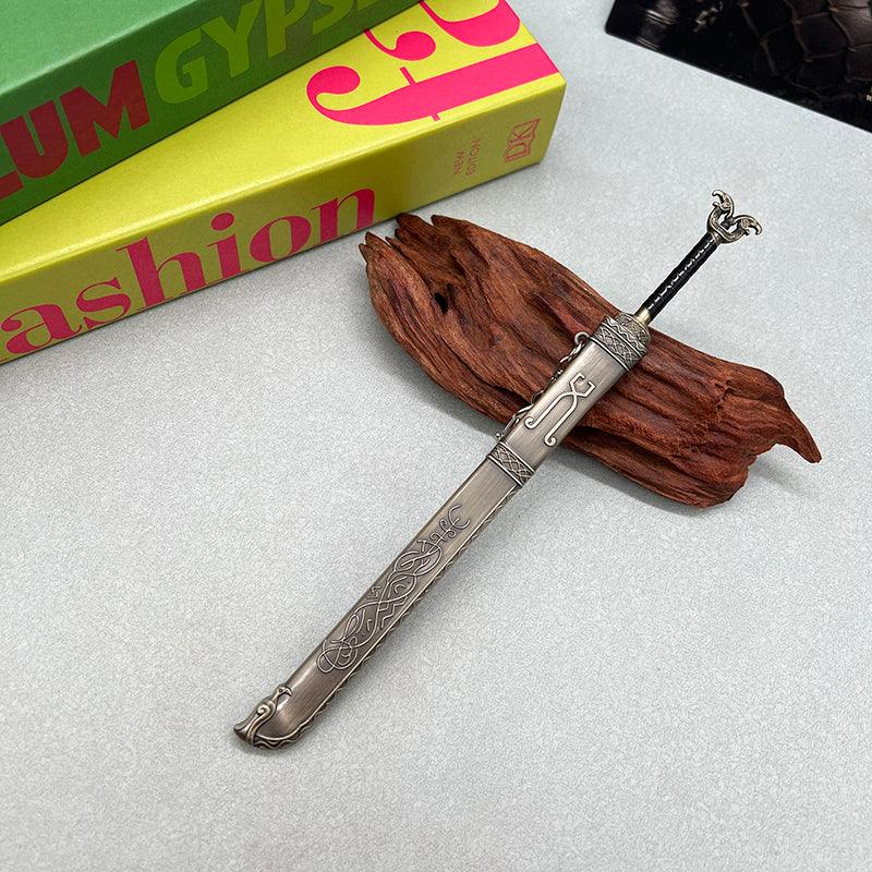 God of War Ragnarok Thrungva Replica - Freya's Sparrow's Bite Sword | Vanir Goddess Vengeance Weapon Art - BlacksmithSONG