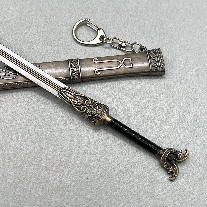 God of War Ragnarok Thrungva Replica - Freya's Sparrow's Bite Sword | Vanir Goddess Vengeance Weapon Art - BlacksmithSONG